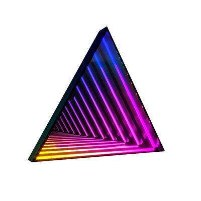 Indoor Custom Luminous Logo Letter Infinity Mirror Acrylisch bord Reclame lichtdoos