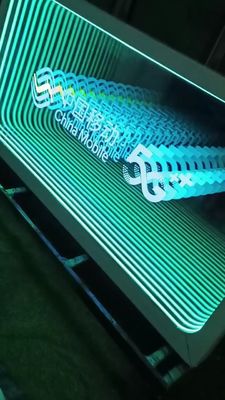 Gepersonaliseerde RGB Acryl Spiegel Plaat Neon Licht Woord Letters voor Onbeperkte Spiegel Elektronisch Teken