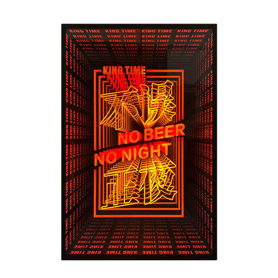 Hang of fix met schroefbouten aangepaste vorm grootte LED lichtgevende letter logo