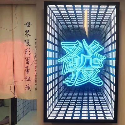 Hang of fix met schroefbouten aangepaste vorm grootte LED lichtgevende letter logo
