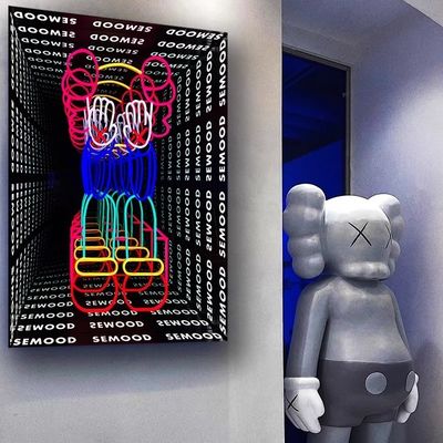 Innenhuis Decor LED Spiegel Gepersonaliseerde gloedverlichting voor aangepaste ontwerpen Onbeperkte spiegel