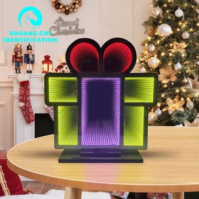 Home Decor Sneeuwman Licht Infinity Mirror met 1000lm Luminous Flux en Power Cord